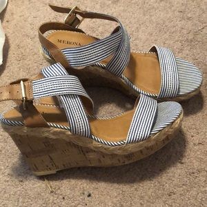 Merida striped wedges